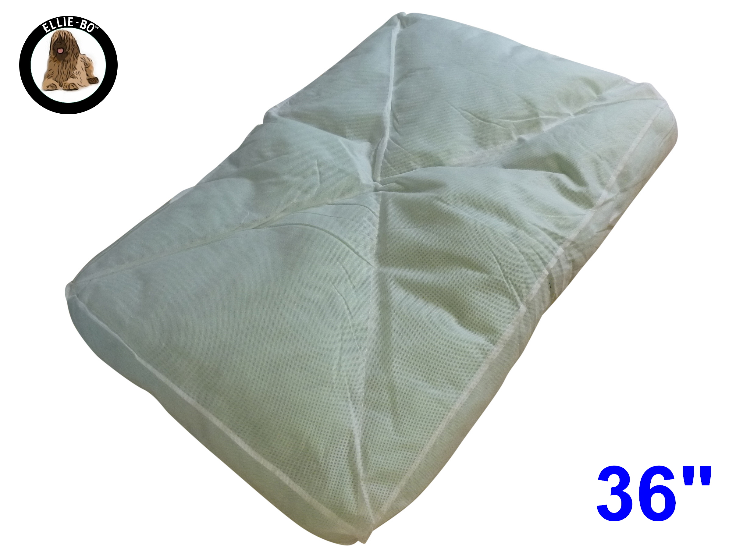 EllieBo Large Bed Stuffing to fit 36 inch Dog Cage Bed OnlyDog